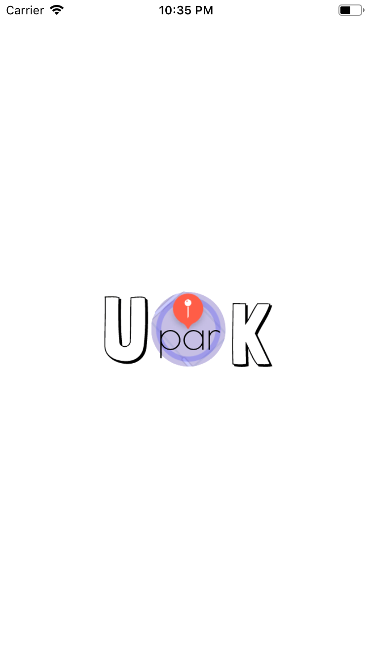 upark launch screen image